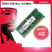 RAM Laptop Kingston DDR3 4GB Bus 1333MHz PC3-10600 1.5V Bảo Hành 12 Tháng 1 Đổi 1