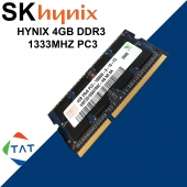 RAM Laptop Hynix 4GB DDR3 Bus 1333MHz PC3-10600 1.5V Bào Hành 36 Tháng 1 Đổi 1