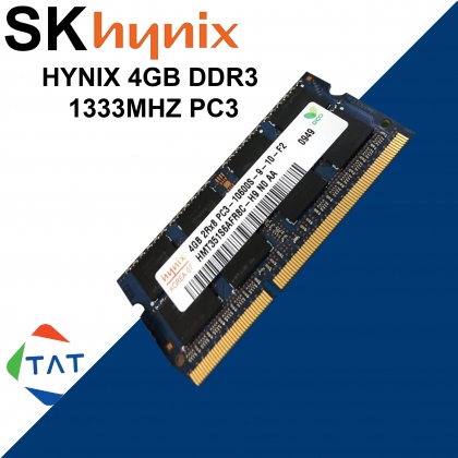 RAM Laptop Hynix 4GB DDR3 Bus 1333MHz PC3-10600 1.5V