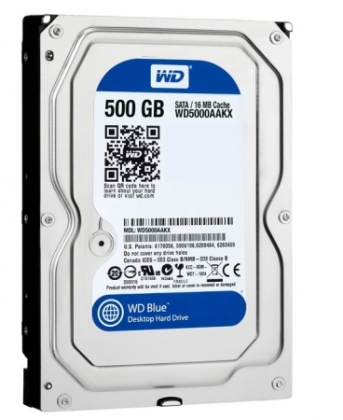 Ổ Cứng HDD Western Blue 500GB 3.5"inch 7200Rpm SATA3 6Gbs Copy