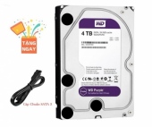 Ổ Cứng HDD Western Digital Purple 4TB 64MB Tím Chuyên Dụng Giá Tố Dùng Cho Camera Karaoke Máy Tính cùng nhiều thiết bị lưu trữ khác