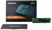 Ổ Cứng SSD Cắm Trong Samsung 860 EVO 500GB M.2 SATA 2280 Bảo Hành 3 Năm 1 Đổi 1