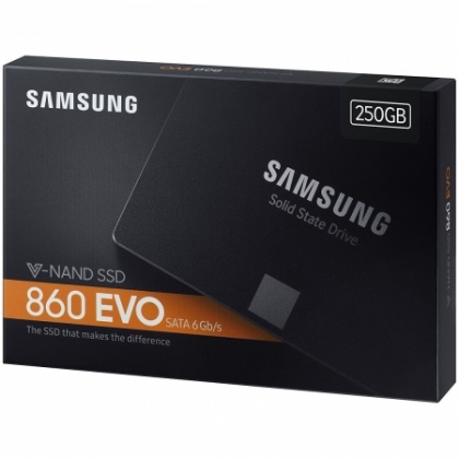 Ổ Cứng SSD Samsung 860 EVO 250GB SATA3 6Gbs 2.5"inch Bảo Hành 12 Tháng 1 Đổi 1