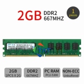 Ram PC Samsung 2GB DDR2 Bus 667MHz Bảo Hành 1 Tháng 1 Đổi 1