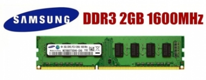 RAM Samsung Hynix 2GB DDR3 Bus 1600MHz PC3-12800 1.5V Bảo Hành 12 Tháng 1 đổi 1