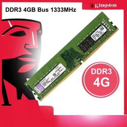 Ram Kingston DDR3 4GB Bus 1333MHz PC3-10600 1.5V
