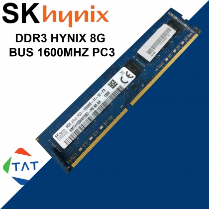 RAM SK Hynix 8GB DDR3 1600MHz PC3-12800 1.5V Bảo Hành 36 Tháng 1 Đổi 1