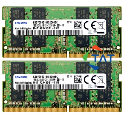 Ram Laptop DDR4 Samsung 16GB 3200MHz Chính Hãng Bảo Hành 12 Tháng 1 Đổi 1