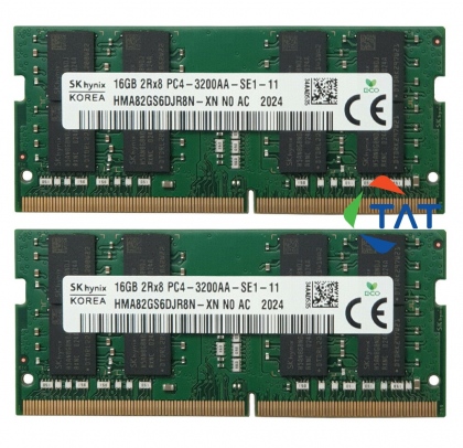 RAM DDR4 Laptop 16GB SK Hynix 3200MHz Chính Hãng Bảo Hành 36 Tháng 1 Đổi 1