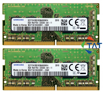 Ram Laptop 8GB DDR4 Samsung 3200MHz M471A1K43DB1-CWE Bảo Hành 36 Tháng 1 Đổi 1