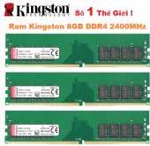 Ram 8GB Kingston DDR4 Bus 2400MHz Bảo Hành 12 Tháng 1 Đổi 1