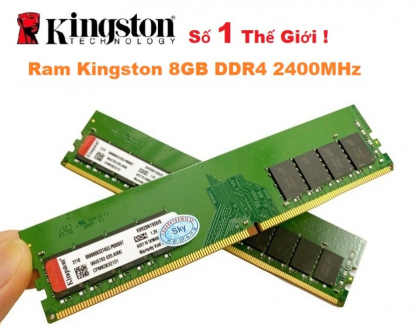 RAM PC Kingston 8GB DDR4 Bus 2666MHz Bảo Hành 12 Tháng 1 Đổi 1