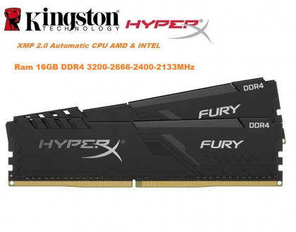 RAM Kingston HyperX DDR4 16GB Bus 2400MHz Bảo hành 12 tháng 1 đổi 1