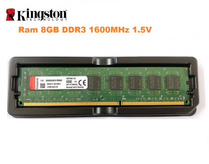 RAM PC Kingston DDR3 8GB Bus 1600MHz PC3-12800 1.5v Bảo Hành 12 Tháng 1 Đổi 1