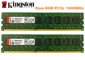 RAM Kingston 8GB DDR3 Bus 1600MHz 1.35V PC3L-128000 Bảo Hành 36 Tháng 1 Đổi 1
