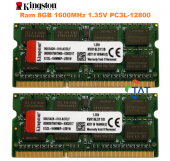 RAM Laptop DDR3 8GB Kingston Bus 1600MHz PC3L-12800 1.35V Bảo Hành 12 Tháng 1 Đổi 1