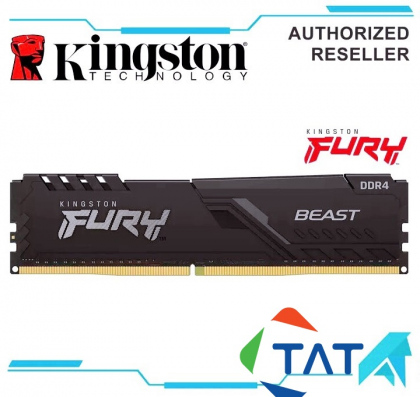 Ram Kingston Fury Beast 8GB DDR4 3200MHz