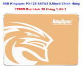 SSD Kingspec 128GB SATA3 2.5 inch P3-128 chính hãng