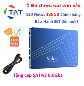 Ổ Cứng SSD 128GB 2.5 inch Netac Chính hãng - Bảo Hành 12 tháng đổi mới