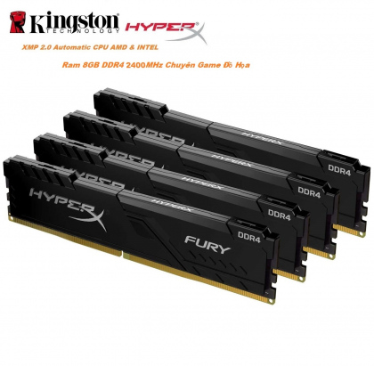RAM Kingston HyperX DDR4 16GB Bus 2400MHz Bảo hành 36 tháng 1 đổi 1